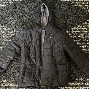 Eddie Bauer reversible puffer jacket